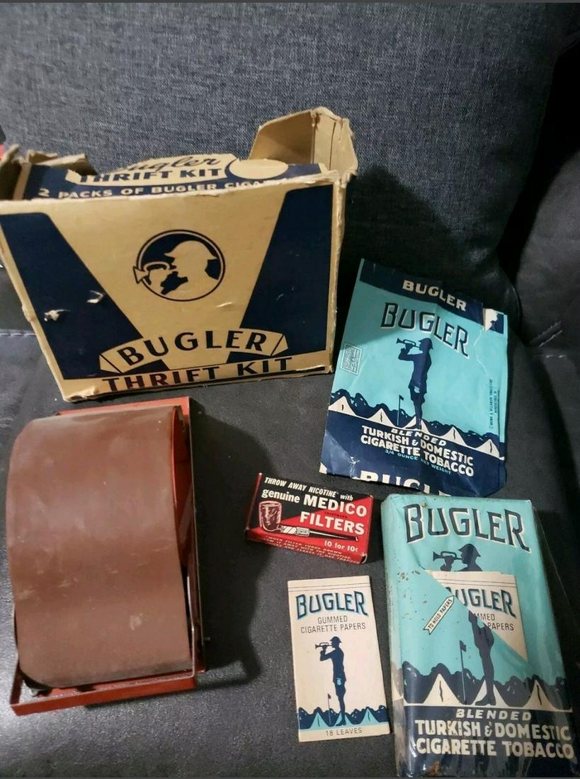Vintage Bugler Thrift Kit Tobacco Roller: Vintage Bugler Thrift Kit Tobacco Roller