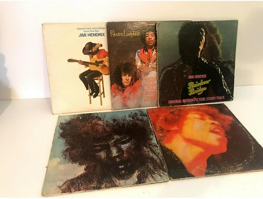 Jimi Hendrix lot of 5 albums: Jimi Hendrix lot of 5 albums