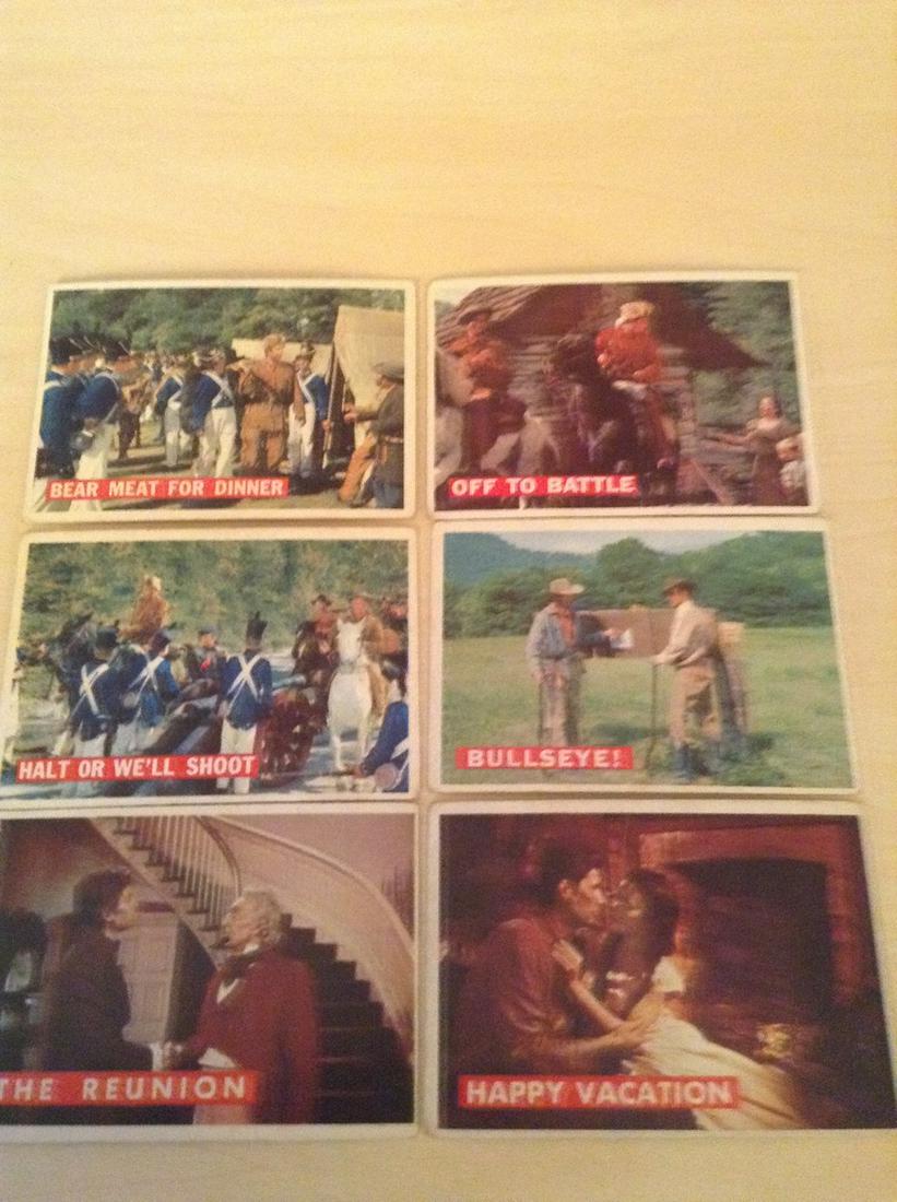 Walt Disney Davey crocket trading cards: Walt Disney Davey crocket trading cards
