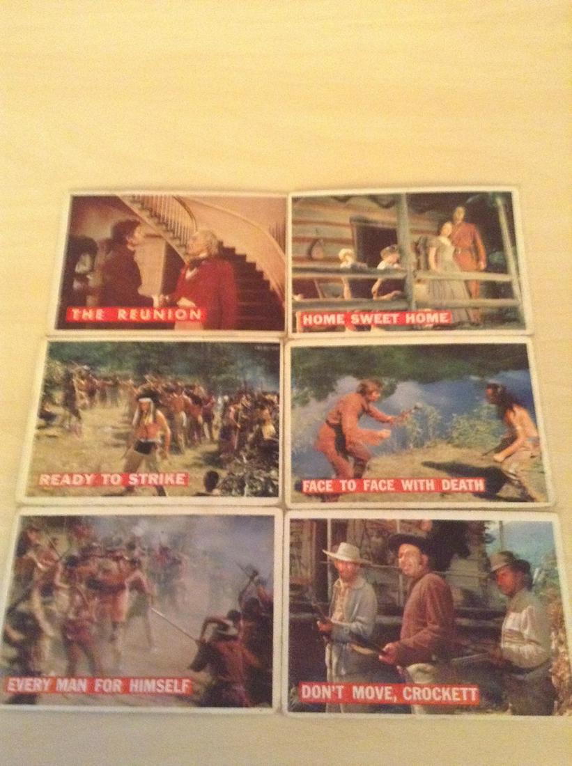 Walt Disney Davey crocket trading cards, very good: Walt Disney Davey crocket trading cards, very good condition (G)
