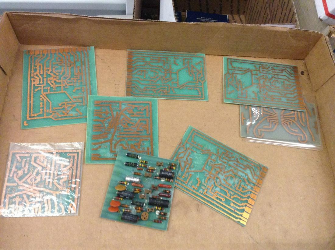 set of unused radio circuit boards (1 of 1)