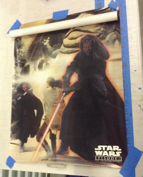 rare star wars 17x22 never opened still sealed in (1 of 1)