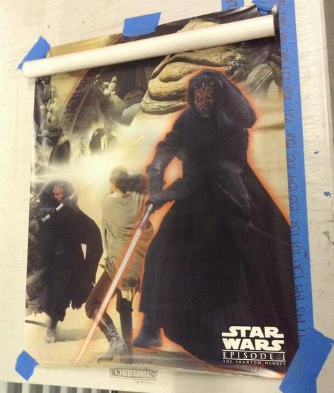 rare star wars 17x22 never opened still sealed in (1 of 1)