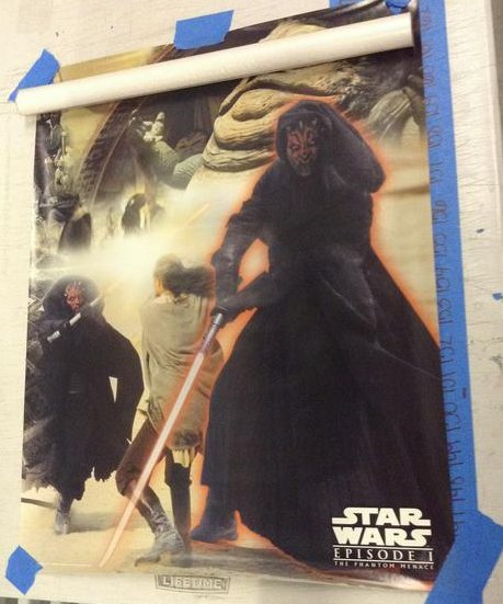 rare star wars 17x22 never opened still sealed in (1 of 1)