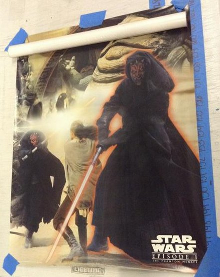 rare star wars 17x22 never opened still sealed in (1 of 1)