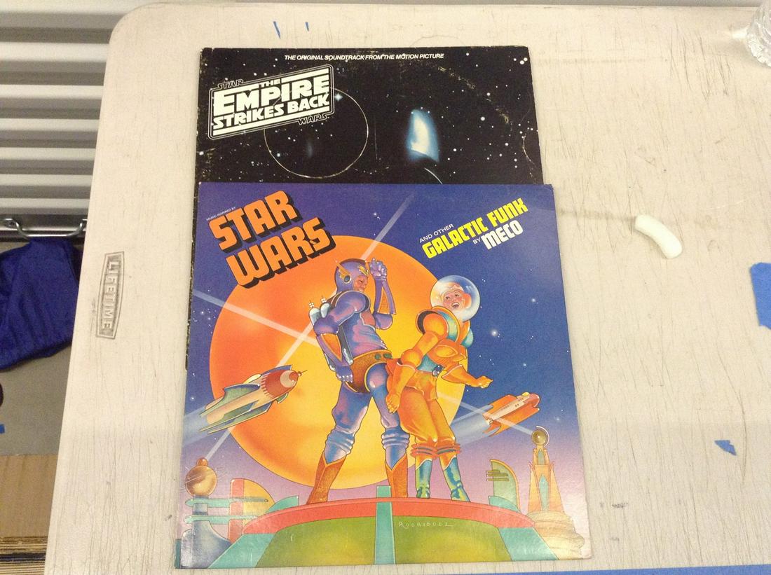 two star wars record albums (1 of 1)