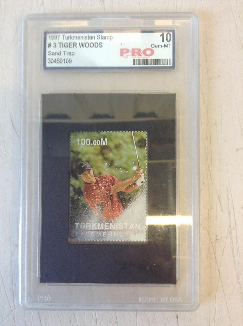 graded tiger woods stamp: graded tiger woods stamp