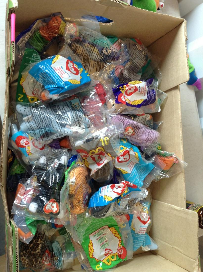 large lot of McDonalds Beanie Babies: large lot of McDonalds Beanie Babies