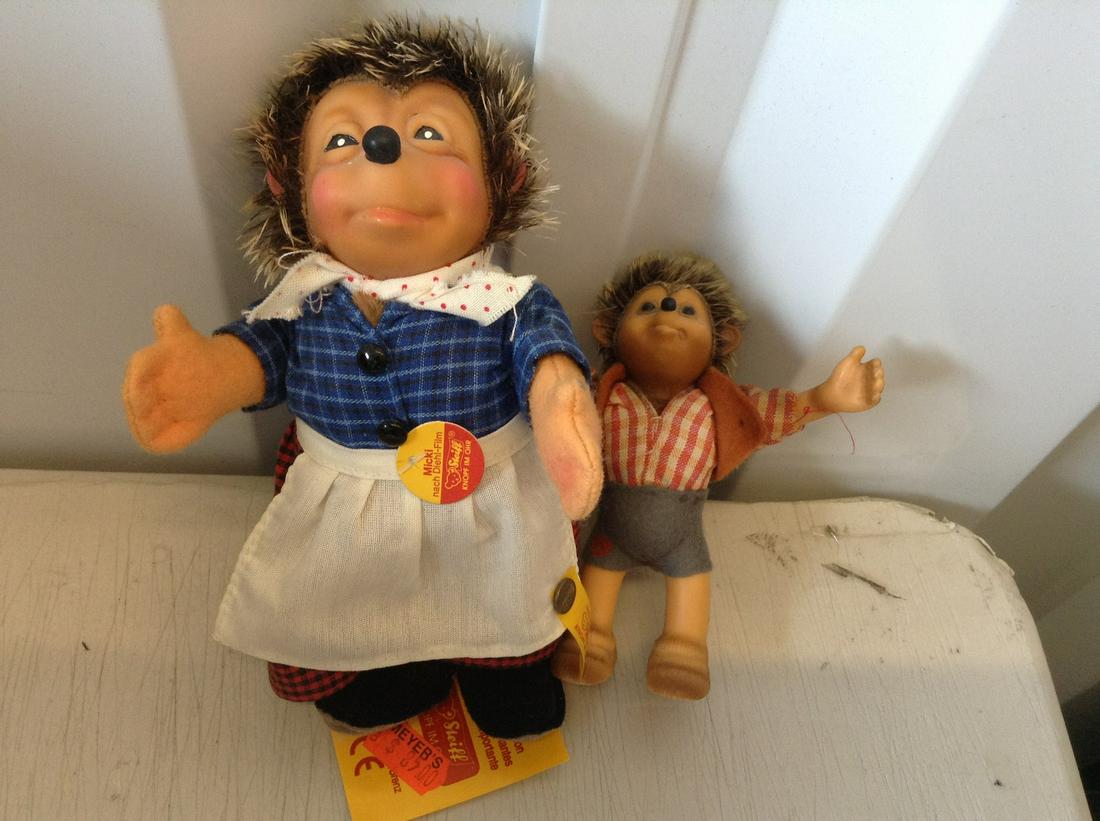 Steiff Bears with tags: tallest is 7" shortest 5"