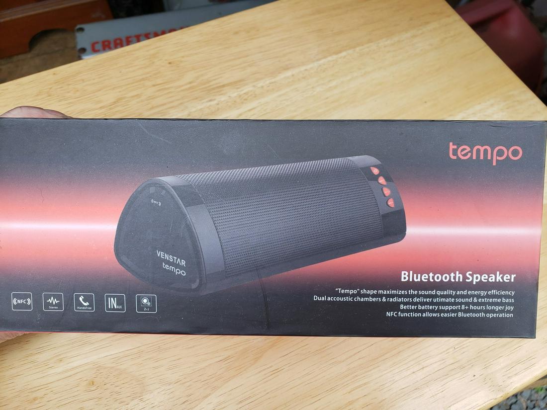 Tempo Bluetooth speaker: Tempo Bluetooth speaker