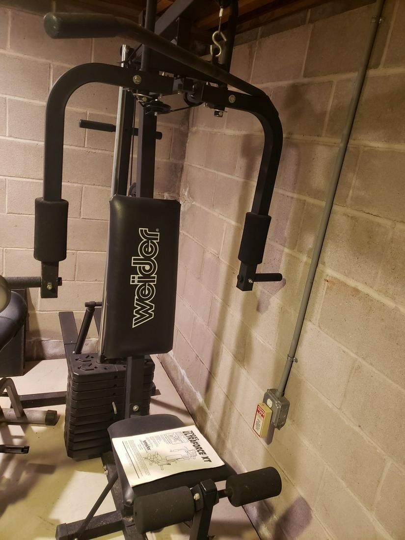 Weider Ultraforce XT workout bench: Weider Ultraforce XT workout bench
