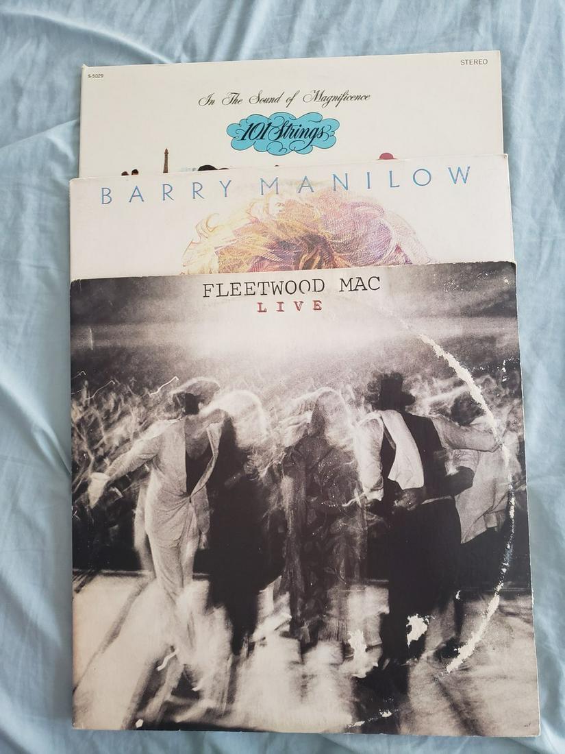 Lot of records including Fleetwood Mac Live: Lot of records including Fleetwood Mac Live