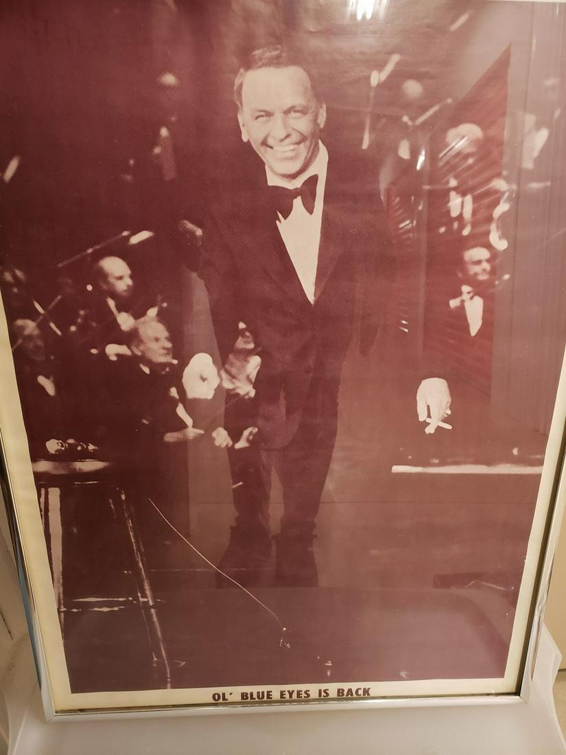 Framed vintage Frank Sinatra picture (1 of 1)
