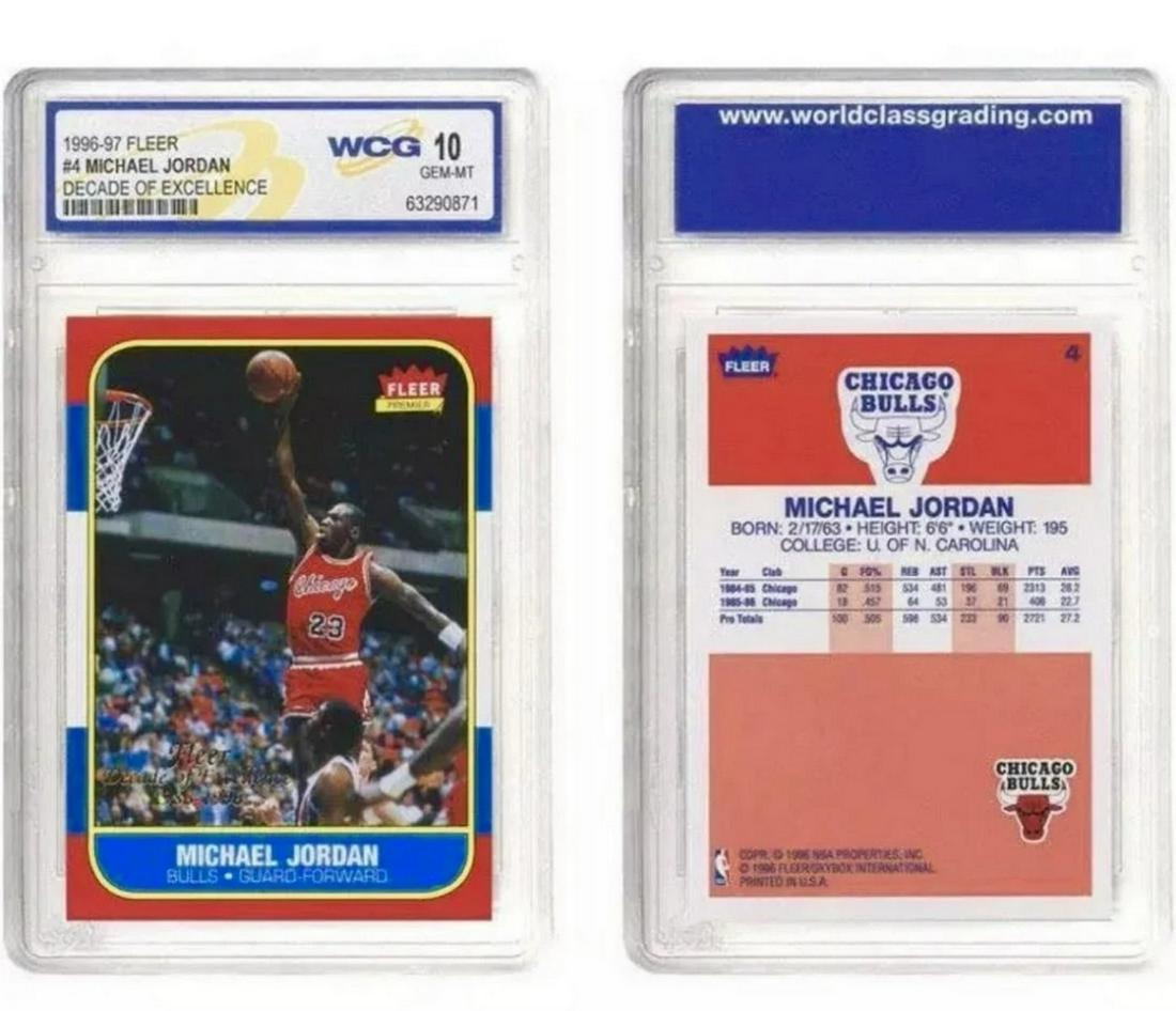 Michael Jordan 1996-1997 Fleer card (1 of 1)