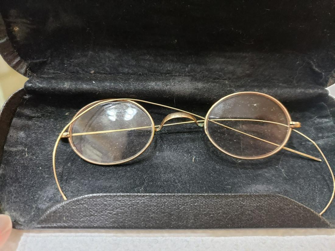 14K gold Benjamin Franklin Glasses: 14K gold Benjamin Franklin Glasses