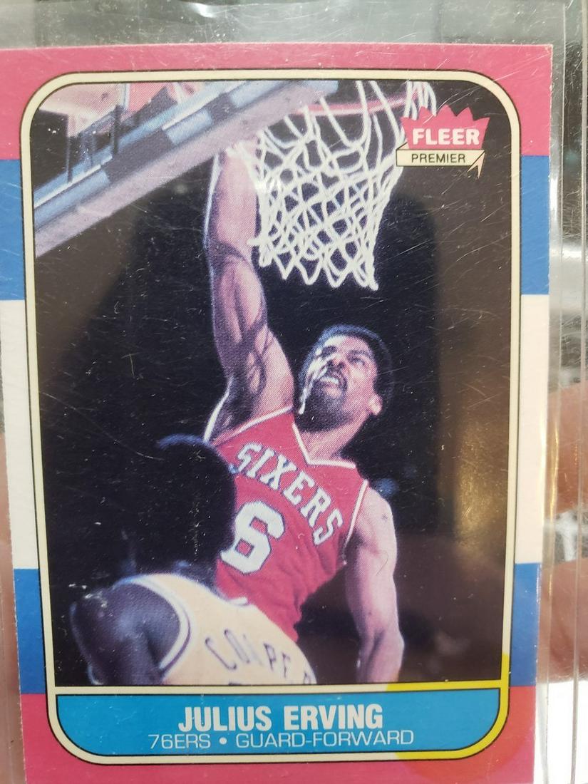 Julius Erving Fleer Premier card (1 of 2)
