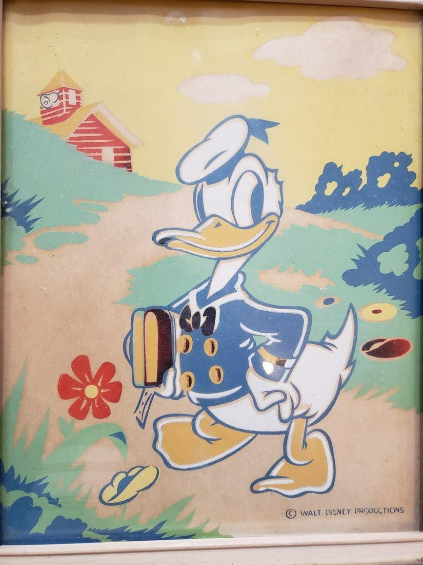vintage Walt Disney Donald duck print (1 of 1)