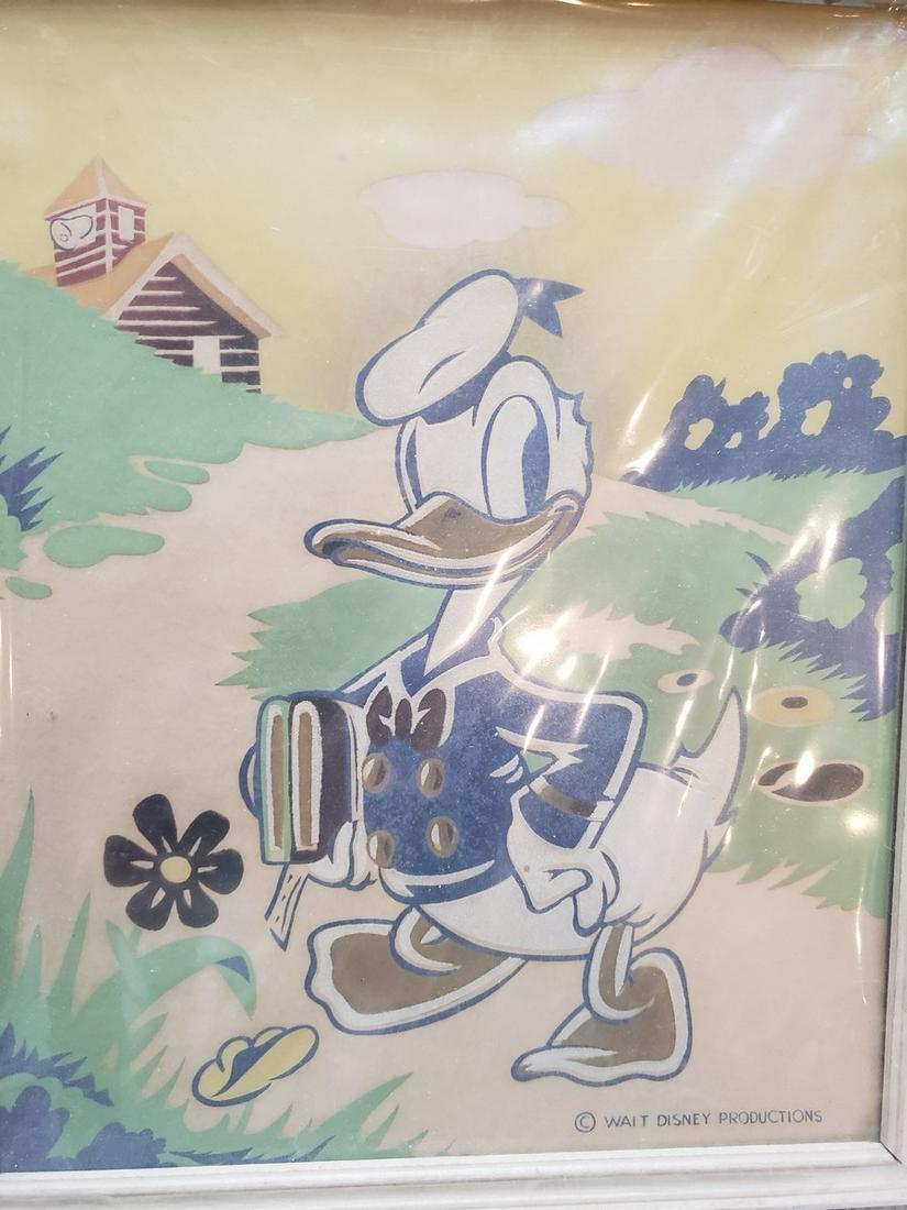 vintage Walt Disney Donald duck print 2 (1 of 1)