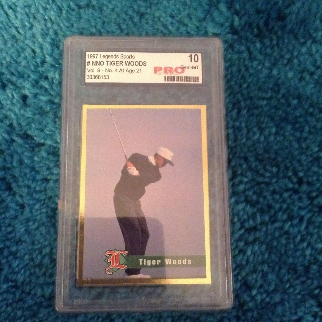 graded 1997 tiger woods 10 pro card (1 of 1)