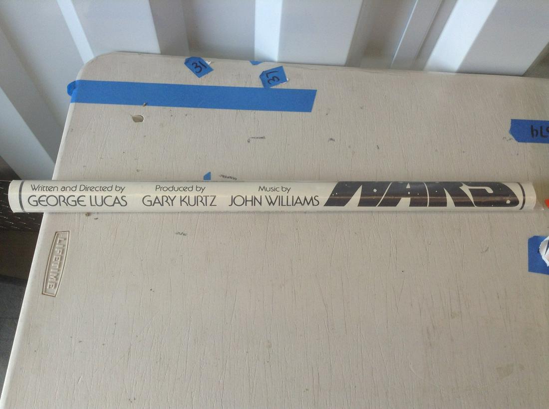 1979 original sealed star wars movie poster, empire (1 of 1)