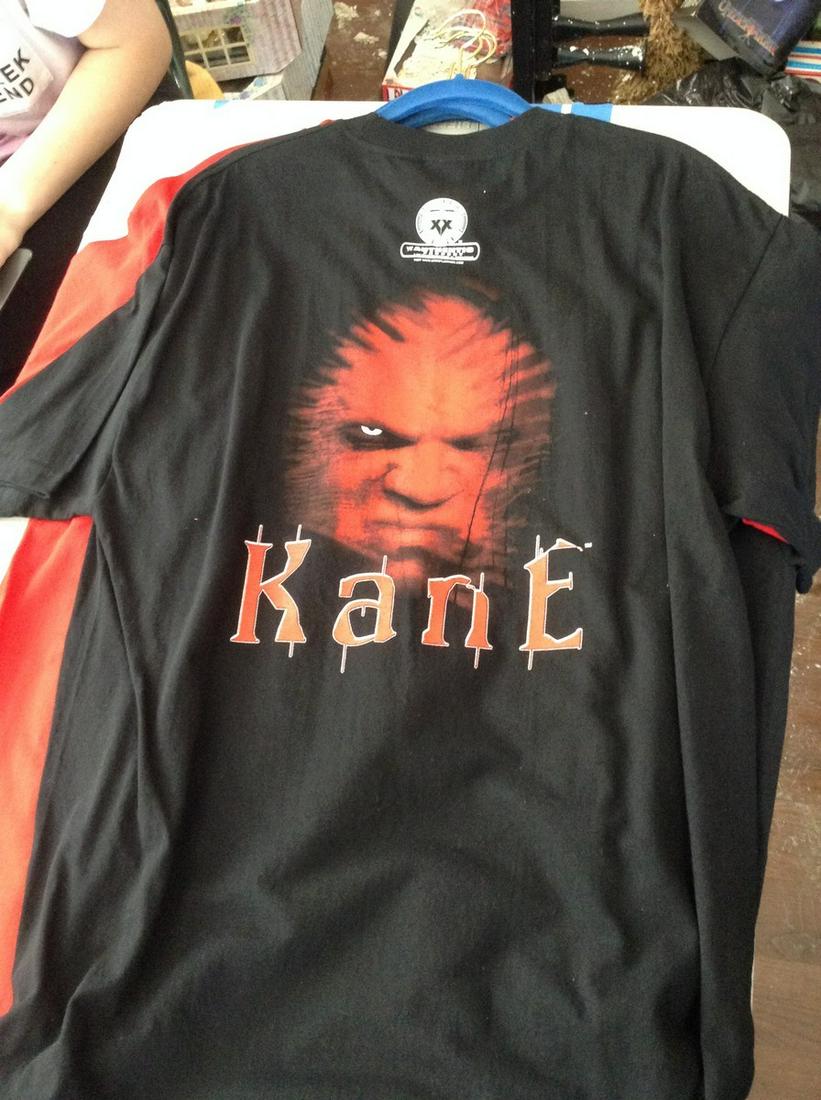 wwe Kane t-shirt never worm size xl: wwe Kane t-shirt never worm size xl