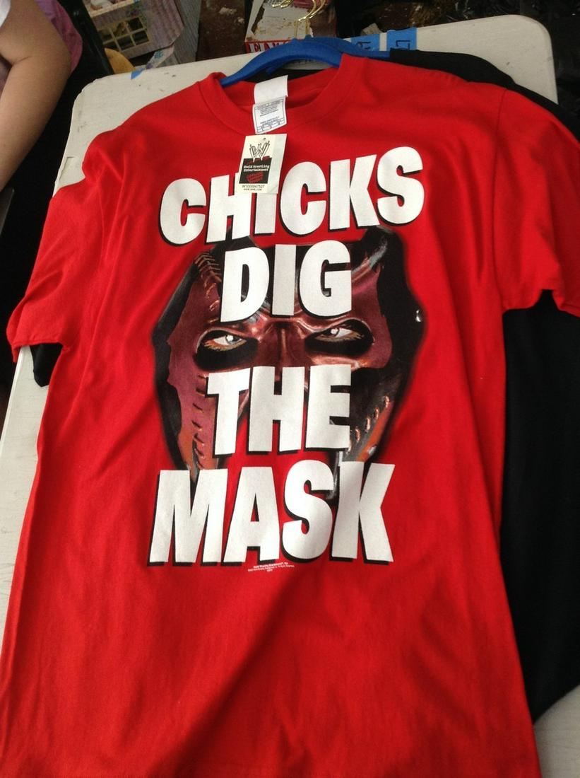 wwe Kane t-shirt never worm size L: wwe Kane t-shirt never worm size L