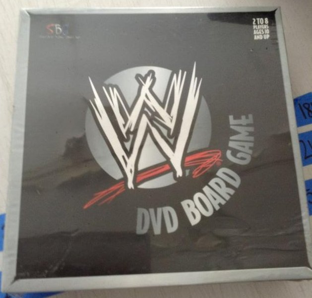 wwe DVD board game new in package: wwe DVD board game new in package