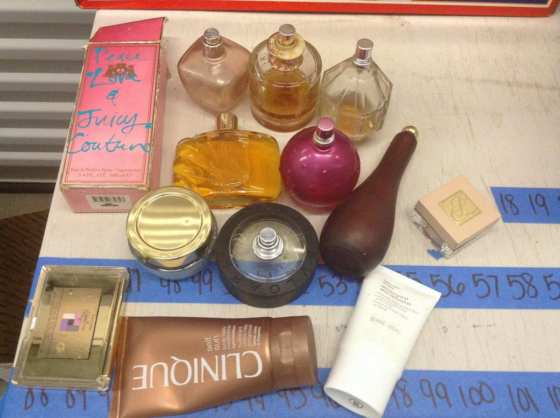 large lot of perfumes, cremes and more (1 of 1)