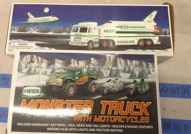 lot of two Hess trucks (1 of 1)