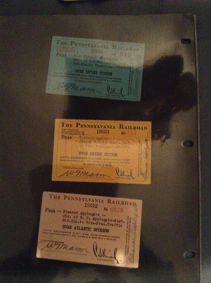 1930's Pennsylvania railroad tickets: 1930's Pennsylvania railroad tickets
