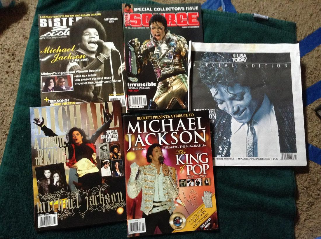 lot of Michael Jackson magazines in very good condition: lot of Michael Jackson magazines in very good condition