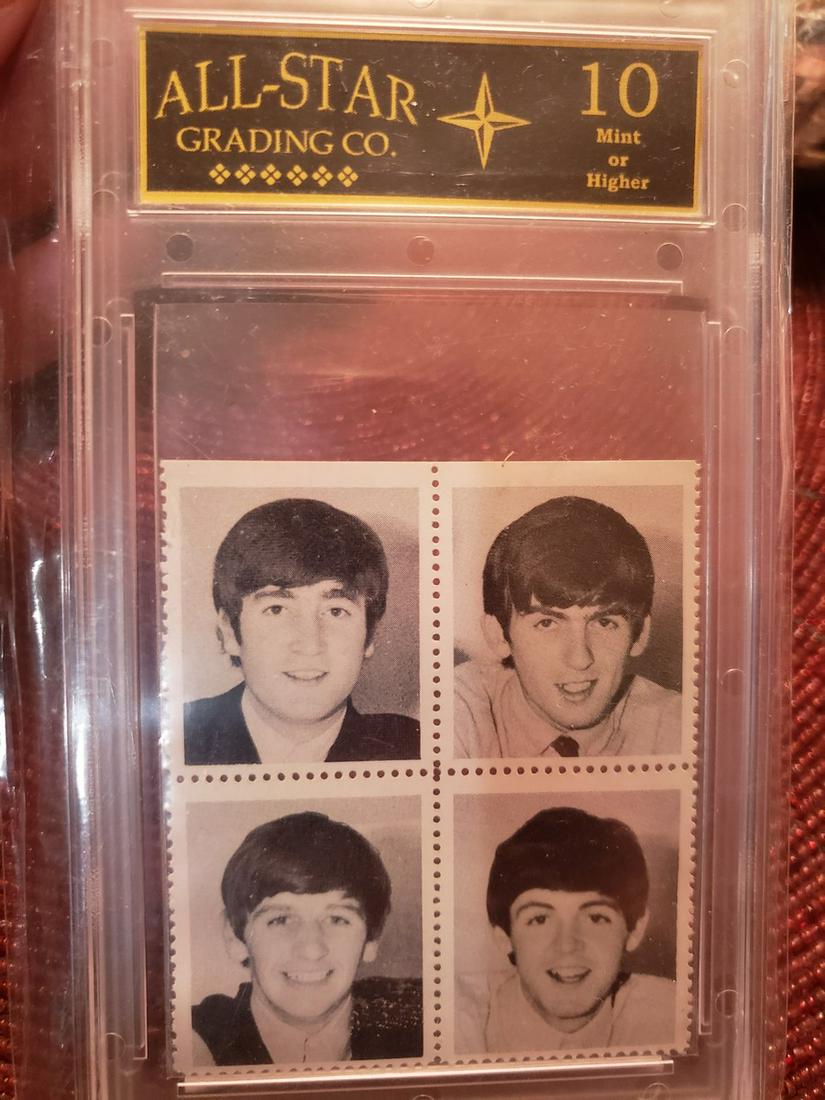 The Beatles stamps graded (1 of 1)