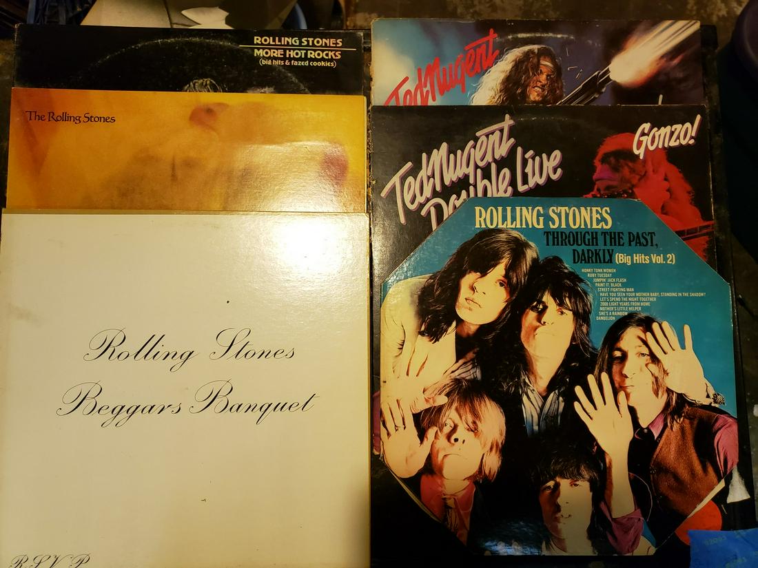 The Rolling Stones, Ted Nugent: The Rolling Stones, Ted Nugent