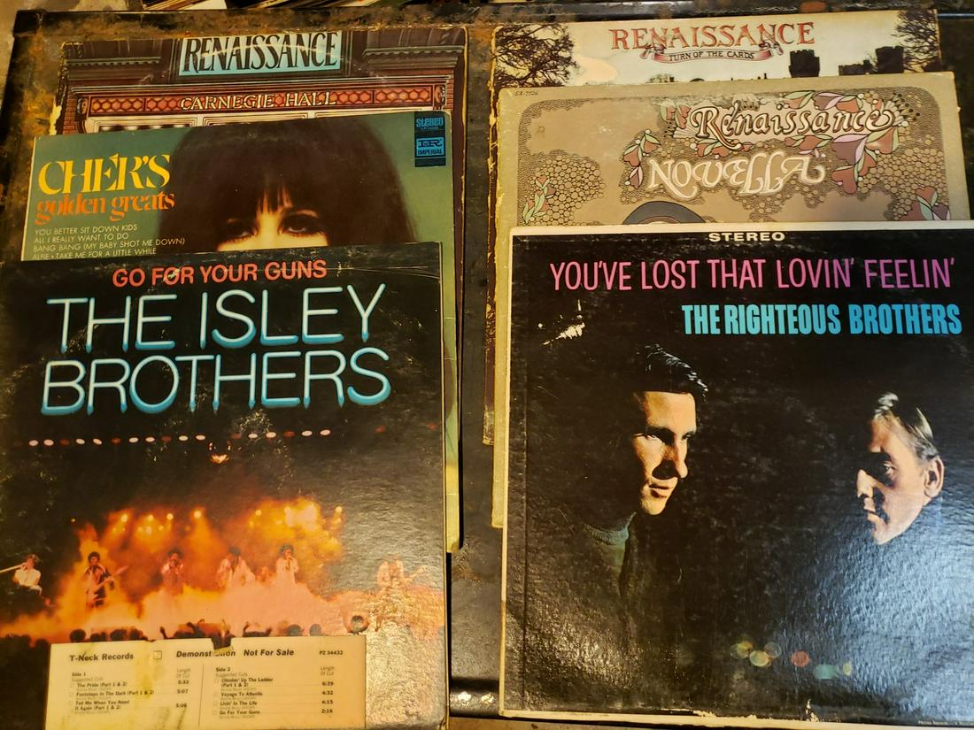 Cher, Renaissance, The isley brothers, The righteous: Cher, Renaissance, The isley brothers, The righteous brothers