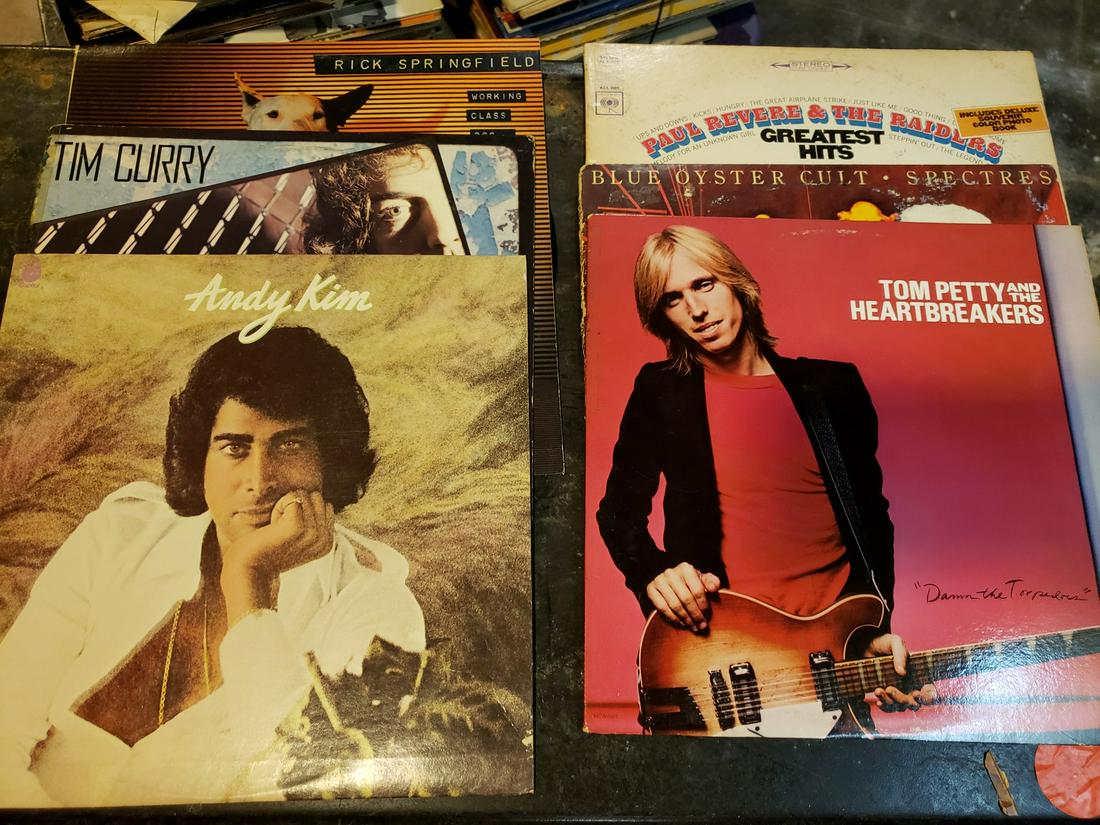 Rick Springfield, Tim Curry, Andy Kim, Tom Petty & The: Rick Springfield, Tim Curry, Andy Kim, Tom Petty & The heartbreakers, Blue oyster cult, Paul revere & the raiders