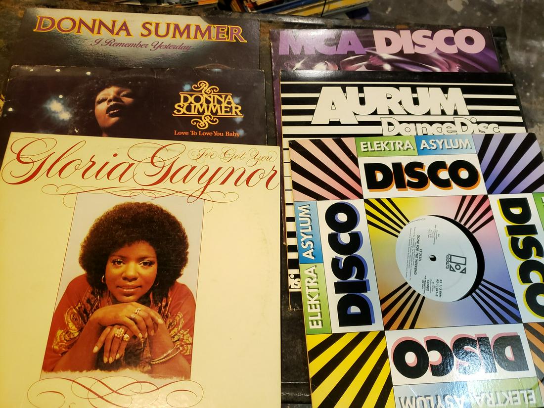 Donna Summer, Gloria Gaynor, disco albums (1 of 1)