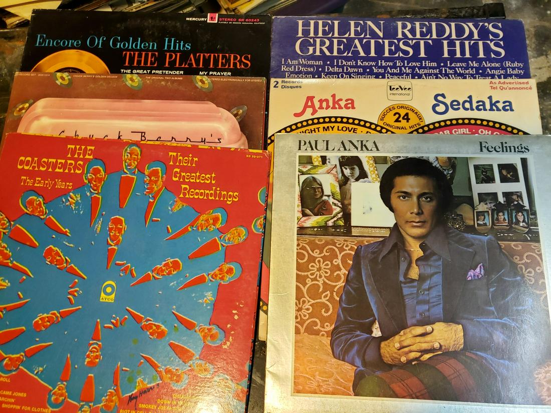 Helen Reddy, Anka, The coasters, Chuck Berry: Helen Reddy, Anka, The coasters, Chuck Berry