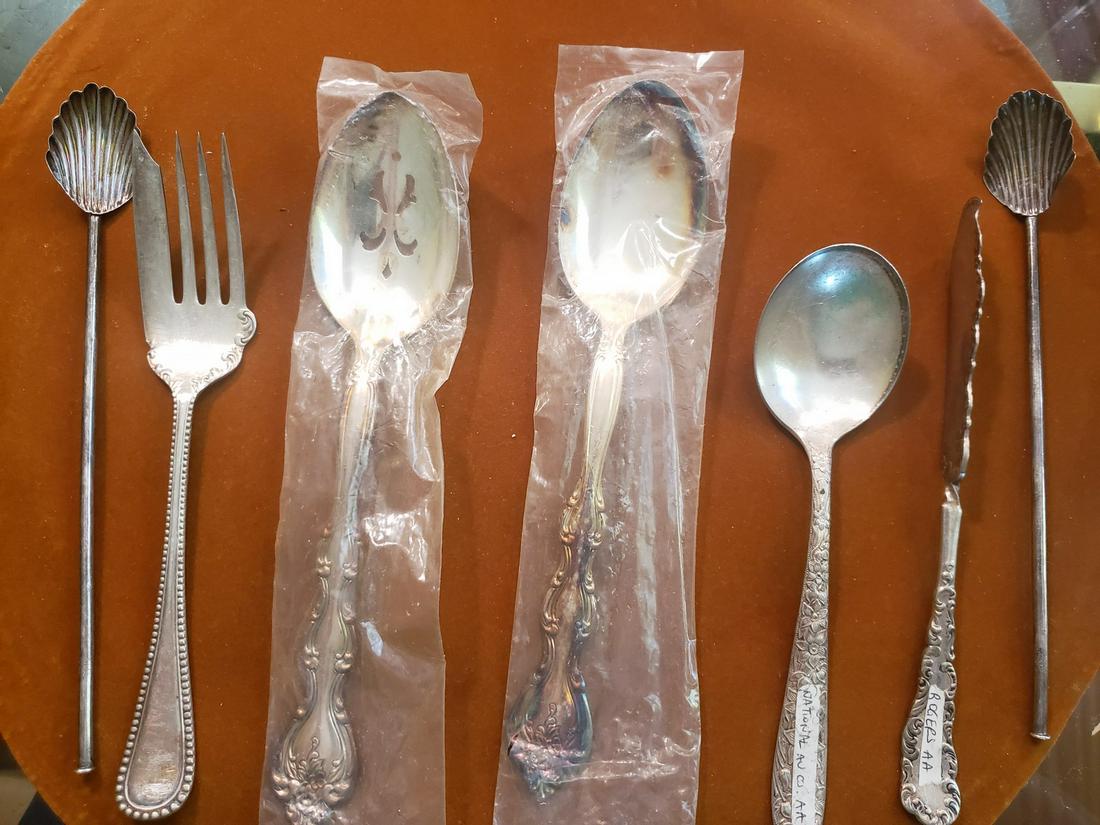 Lot of silverware some marked AA: Lot of silverware some marked AA