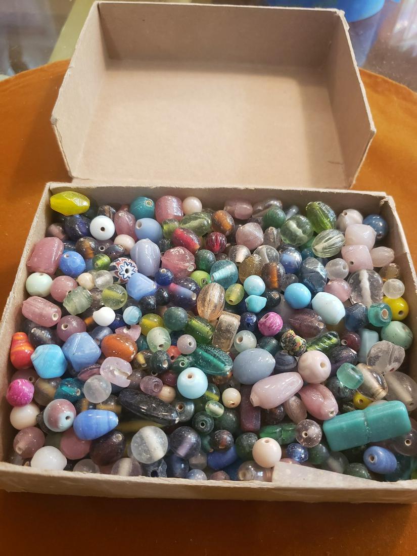 large box filled with stones and gems for jewelry (1 of 1)