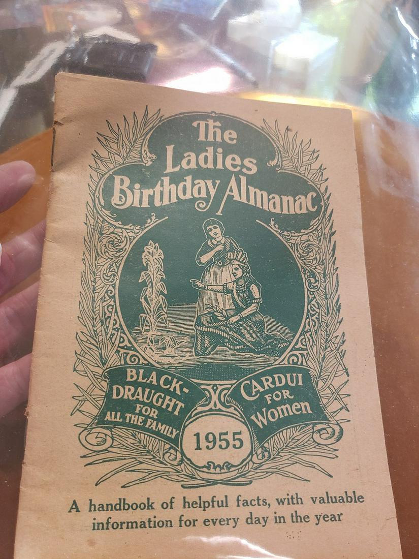 1955 The Ladies Birthday Almanac: 1955 The Ladies Birthday Almanac