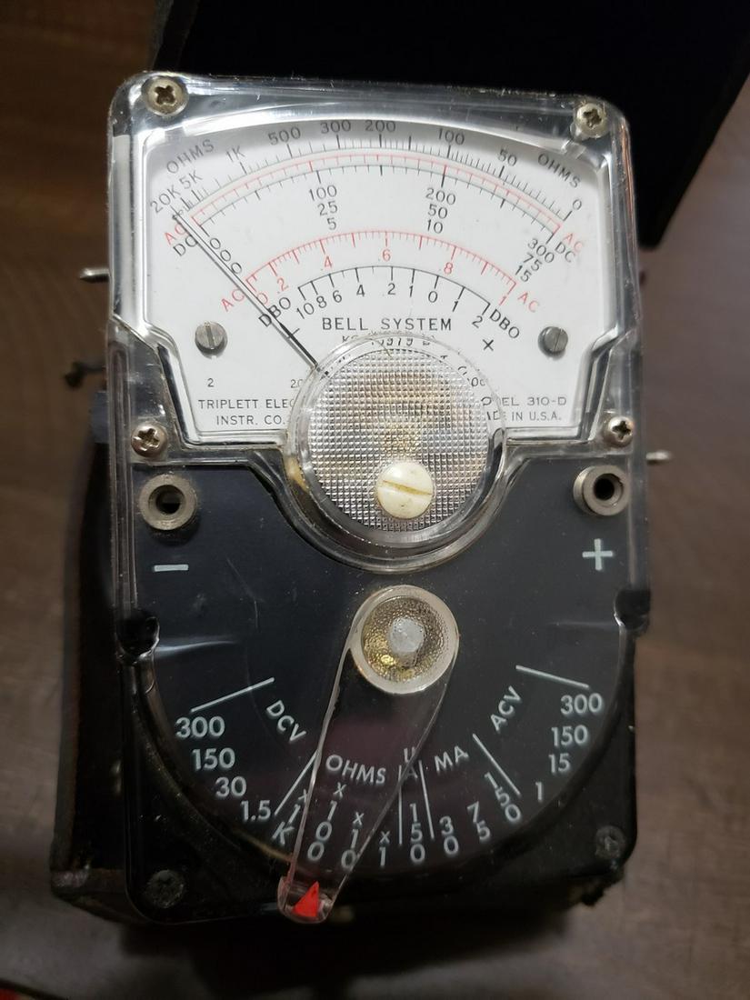 Vintage Bell System meter: Vintage Bell System meter