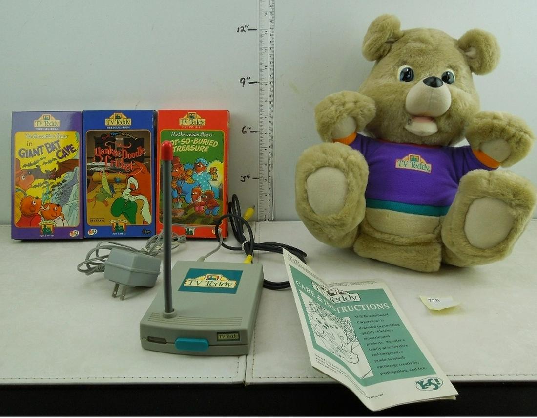 TV Teddy with Three bernstein bears VHS tapes: TV Teddy with Three bernstein bears VHS tapes