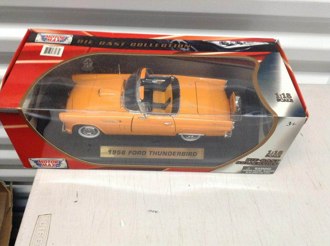 56 ford thunderbird diecast truck: 56 ford thunderbird diecast truck