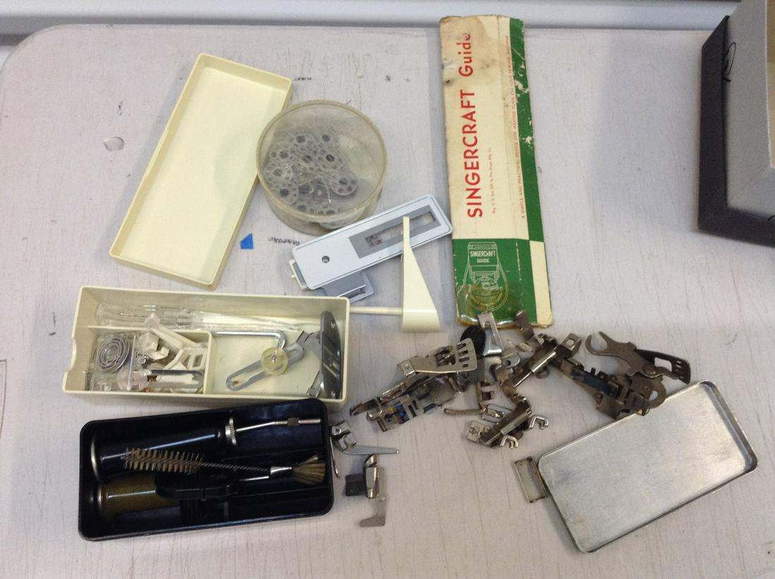 singer sewing attachments and singer sewing machine (1 of 1)
