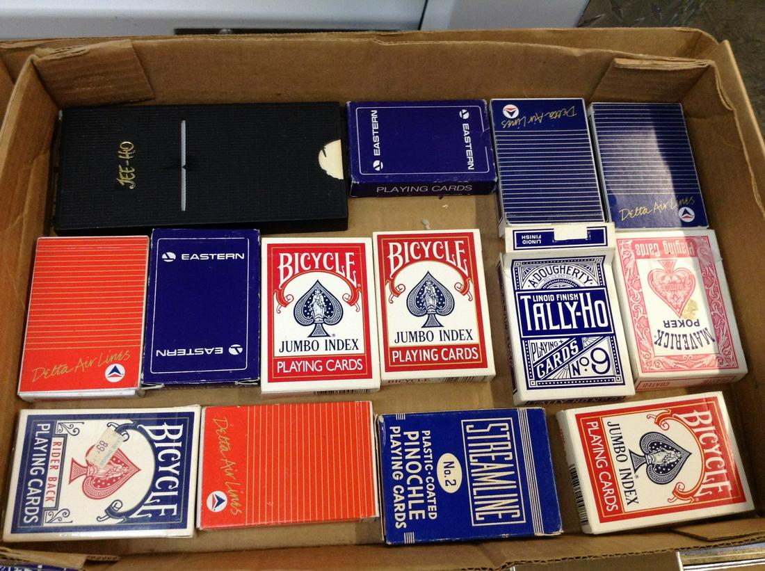 airline playing cards and more: airline playing cards and more