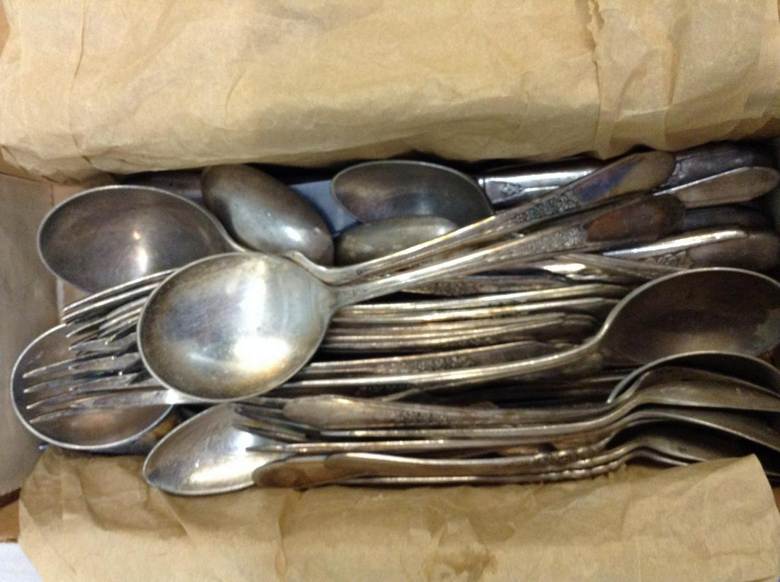 lot of early roger brothers silverware: lot of early roger brothers silverware