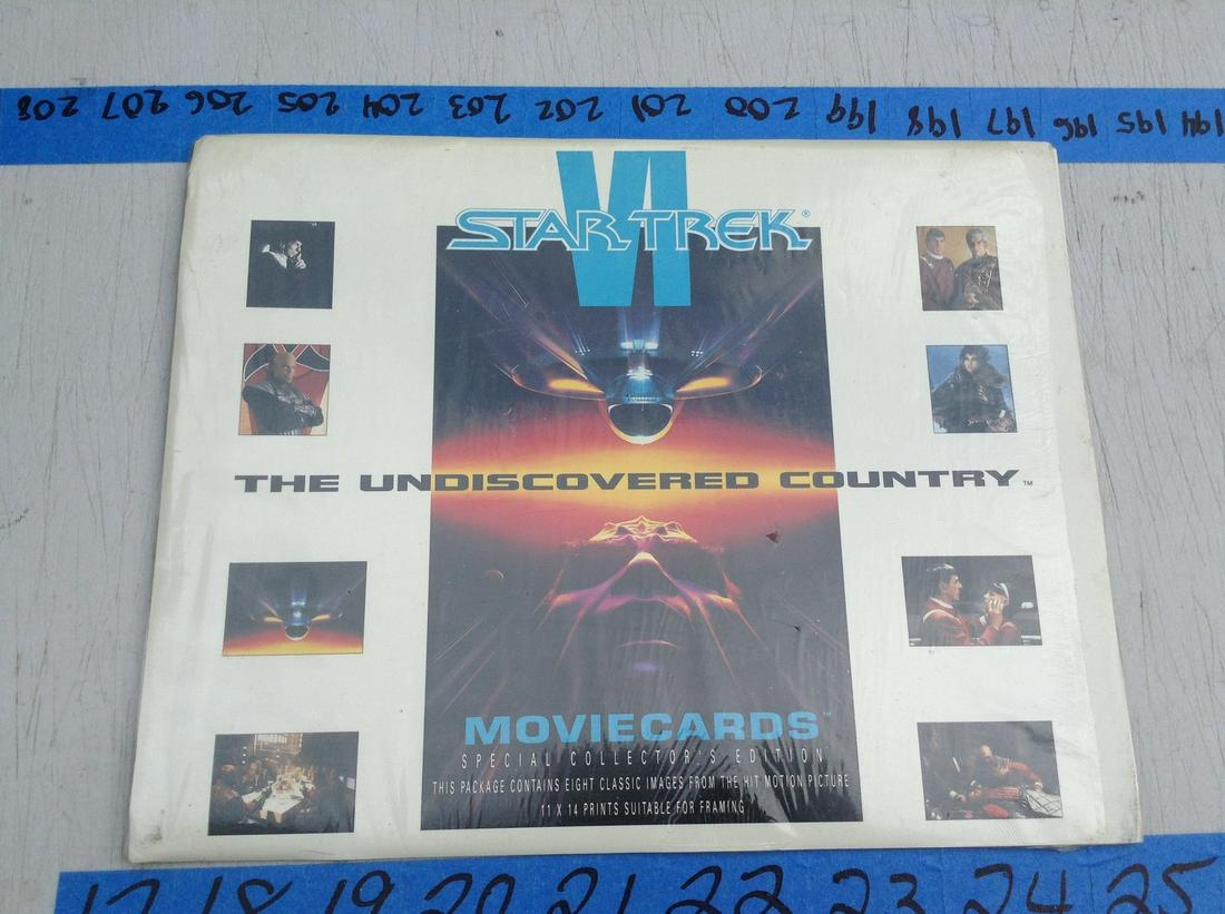 star trek movie cards 11x14 each sealed has 8 imagines: star trek movie cards 11x14 each sealed has 8 imagines 1991