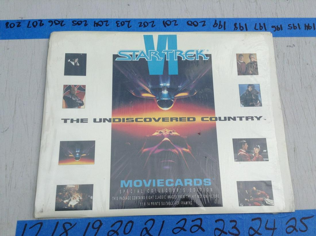 star trek movie cards 11x14 each sealed has 8 imagines: star trek movie cards 11x14 each sealed has 8 imagines 1991