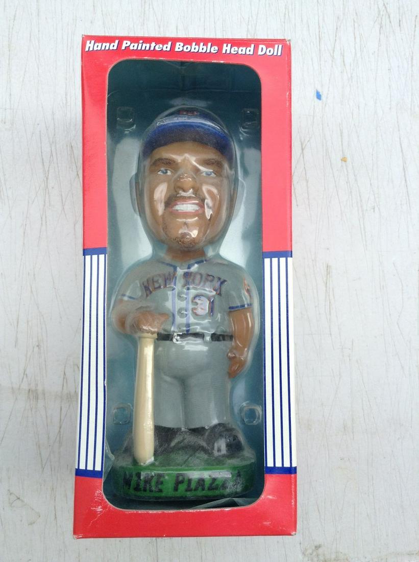 hand painted bobble heads 8" tall mike piazza Mets (1 of 1)