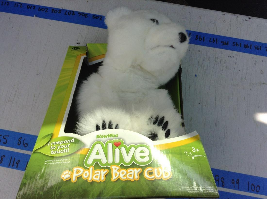wow alive polar bear new in the package: wow alive polar bear new in the package